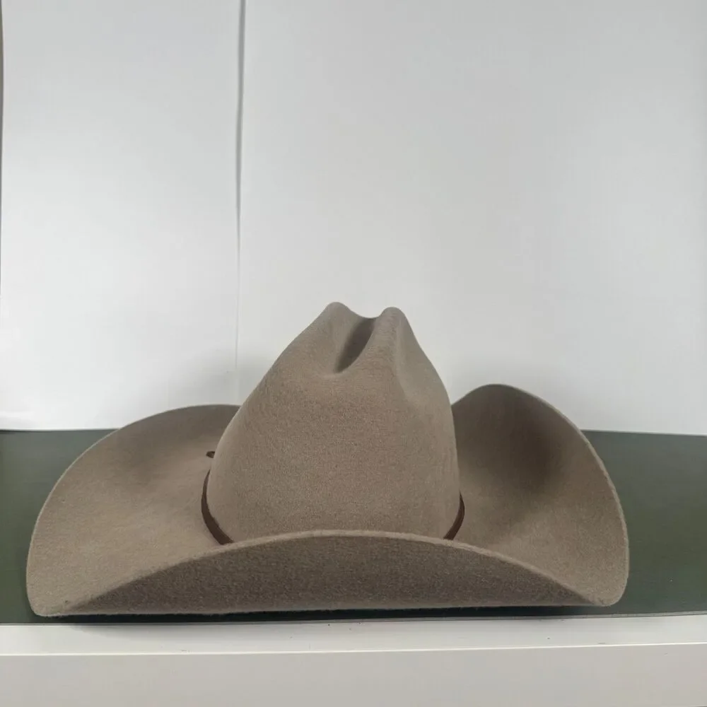 Cody James 3X Wool Blend Cowboy Hat Tan Men’s Size 6 7/8 55